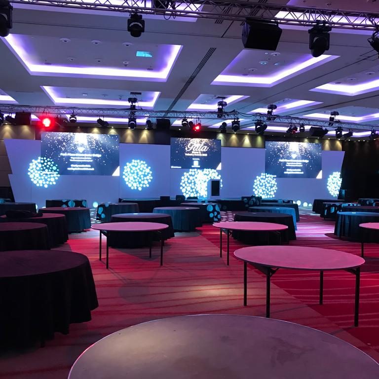 LED Walls Used For Large Conferance In London