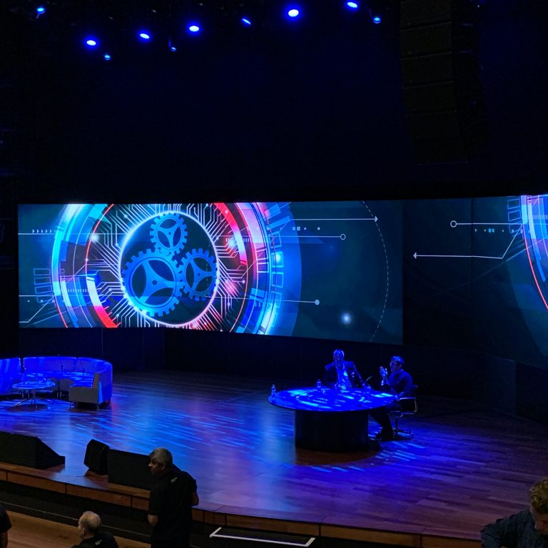 Large Conference Set Using LED Screen