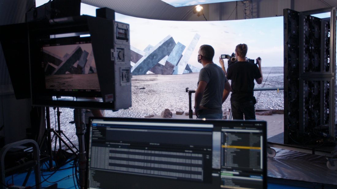 The Virtual Production For Film Using LED Screens